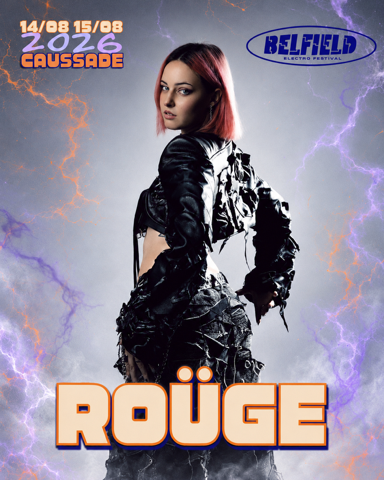 Roüge — artiste à la Mainstage du Belfield Festival 2026, Caussade